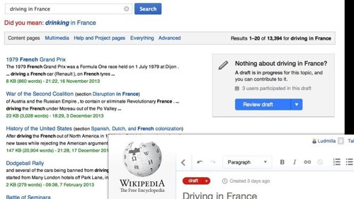 Wikipedia añade borradores a su editor