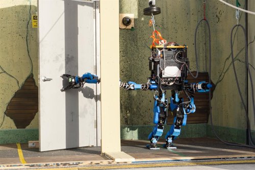 Robot de Google en la competición DARPA