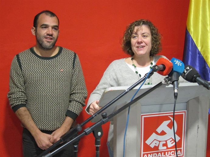 Mariscal y Doblas en la rueda de prensa