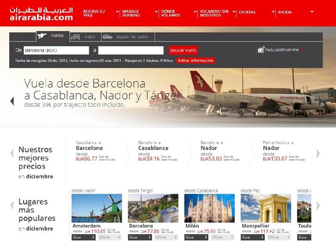 Web Air Arabia