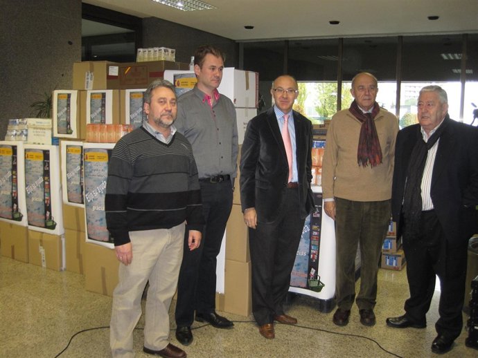 Entrega de los alimentos