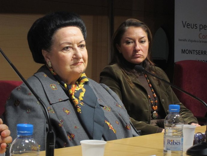 Montserrat Caballé y Montserrat Martí