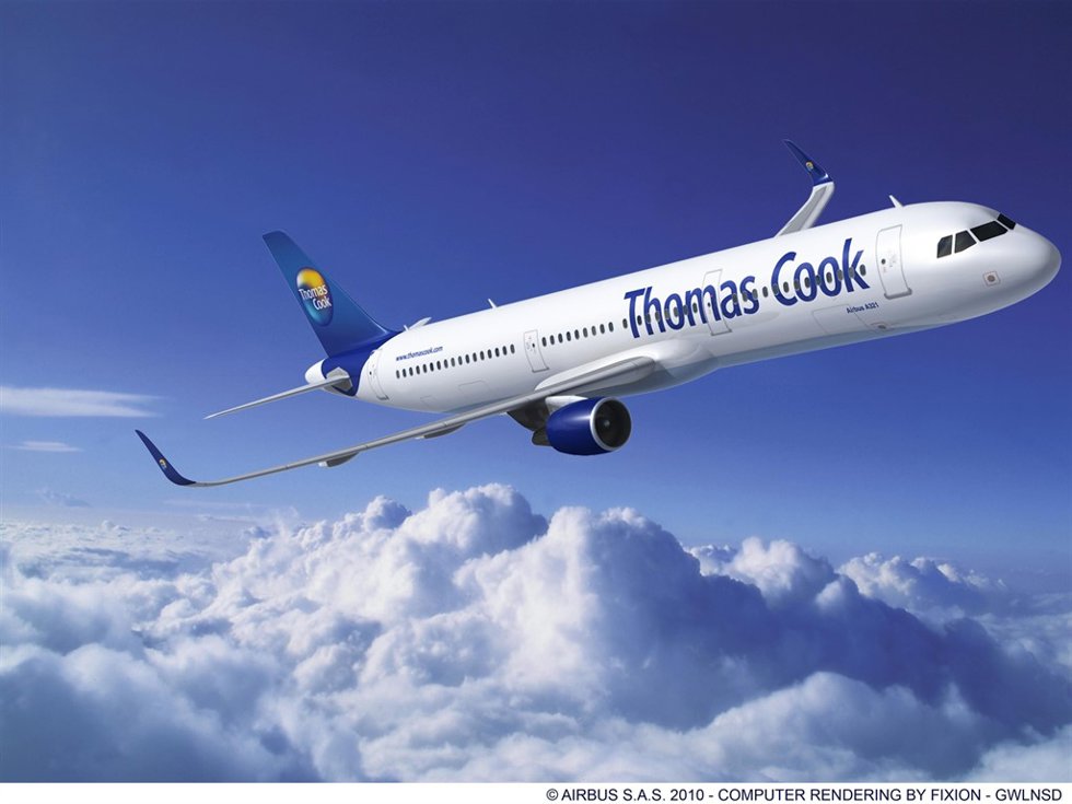 Avión Thomas Cook