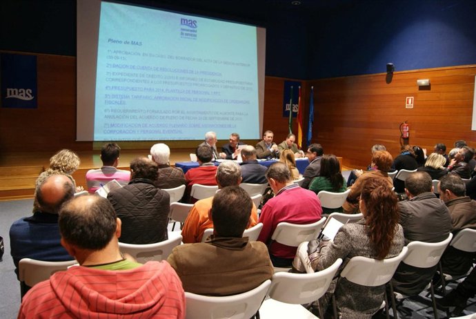 Pleno de la Mancomunidad Provincial de Servicios (MAS) en Huelva. 