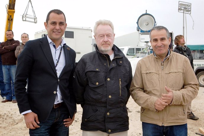 Blas Acosta, Ridley Scott y Mario Cabrera