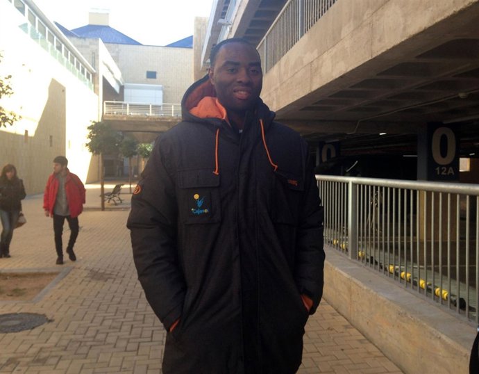 Marcus Landry, a su llegada a Sevilla