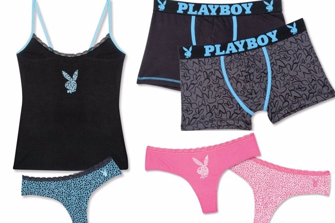 Nace la línea de ropa interior de Playboy