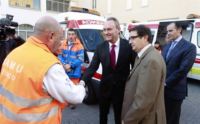 Fabra visita el CICU y la unidad del SAMU y del SVB