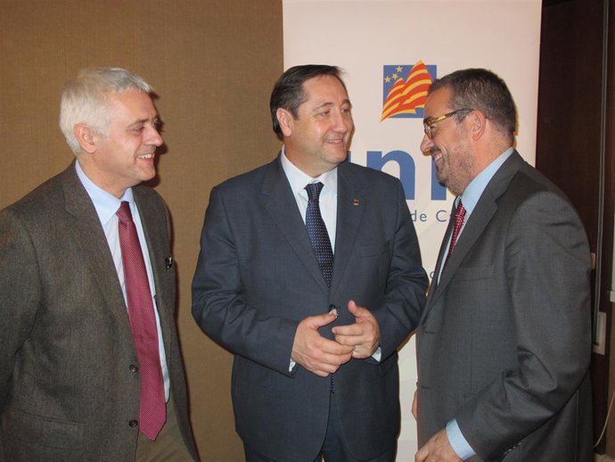 Josep M.Pelegrí, Toni Font y Martí Barberà (UDC)