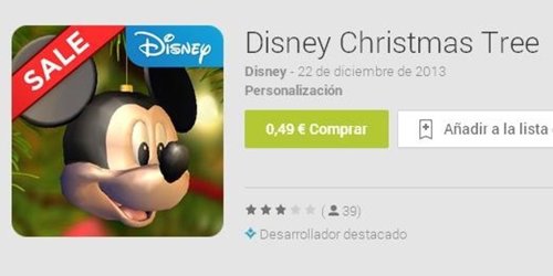 Disney Christmas Tree - Play Store