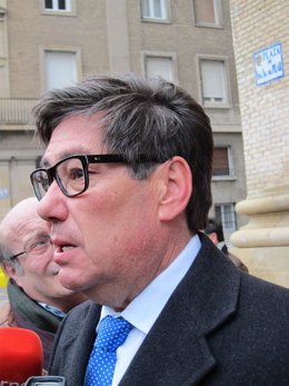 El consejero de Industria e Innovación de Aragón, Arturo Aliaga