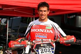 Joan Barreda, piloto de Honda