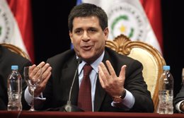 El presidente de Paraguay, Horacio Cartes
