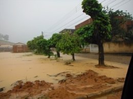 Lluvias torrenciales en el estado brasileño de Espíritu Santo