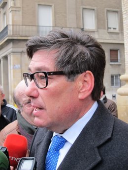 El consejero de Industria e Innovación del Gobienro de Aragón, Arturo Aliaga
