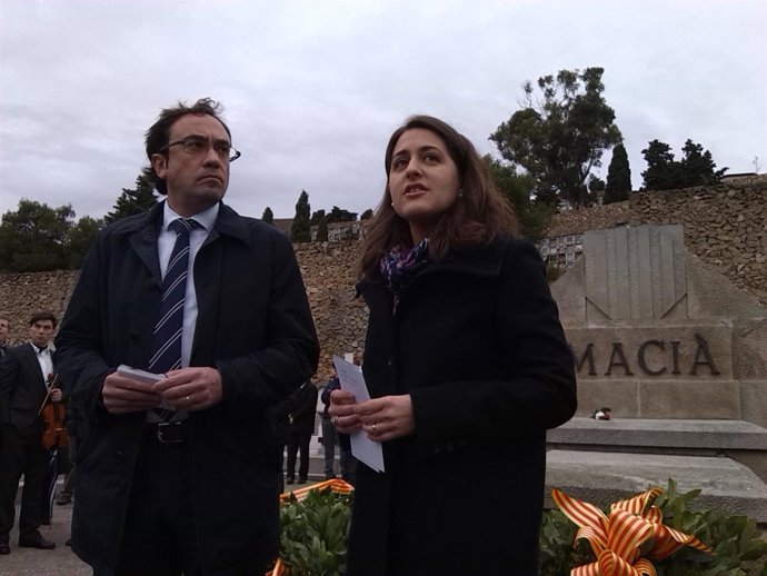 Josep Rull (CDC), Marta Pascal (JNC)