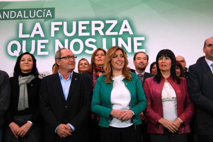 Susana Díaz, secretaria general del PSOE-A