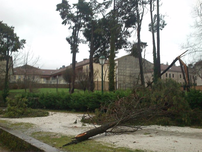El temporal afecta a Galicia