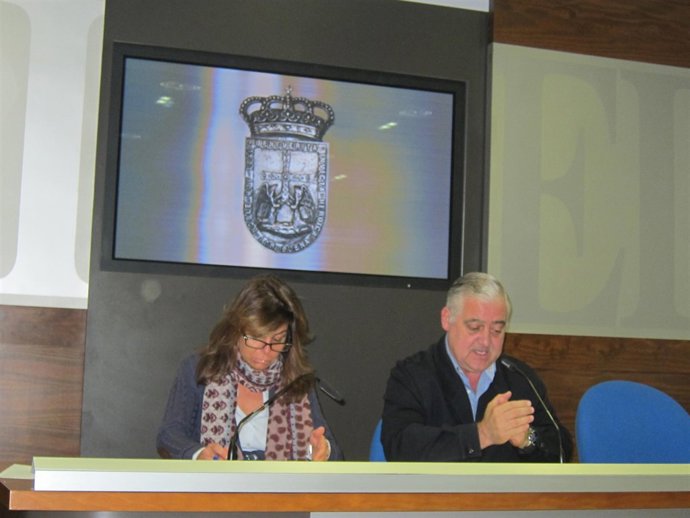 Andrés Llavona y Belén Arganza