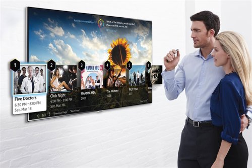 Los Smart TV de Samsung prometen un mejor control por voz y con gestos en 2014