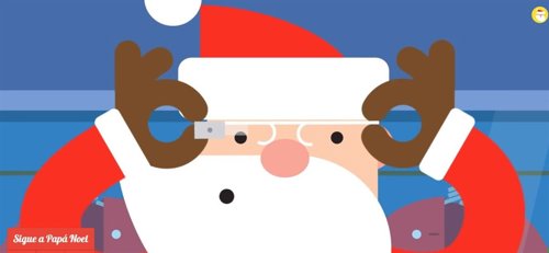 Santa Tracker Google Glass