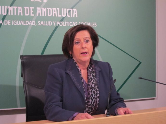 La consejera de Igualdad, Salud y Políticas Sociales, María José Sánchez Rubio