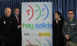 Jesús Expósito (izq), Martínez Bermejo, Rosa Urbón y Javier Peña (dcha)