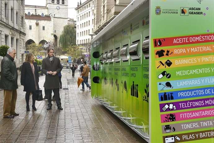 Nuevo punto limpio móvil en Santander 