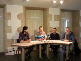 Rueda de prensa plataforma 'Queremos galego'