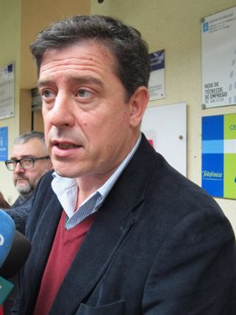 El secretario xeral del PSdeG, José Ramón Gómez Besteiro