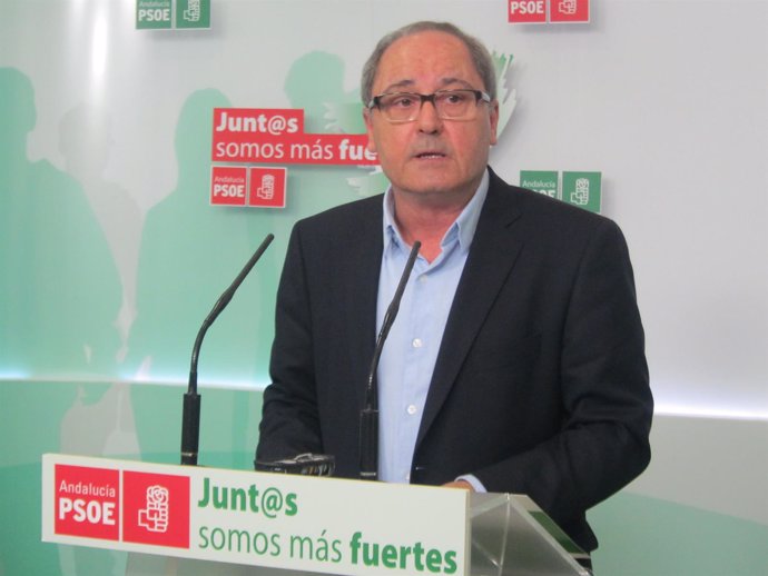 El secretario de Organización del PSOE-A, Juan Cornejo