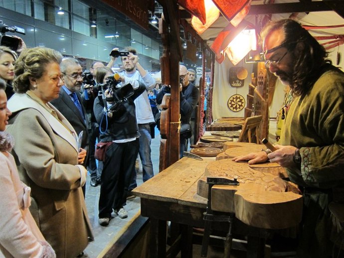 Barberá en un espacio de Expojove