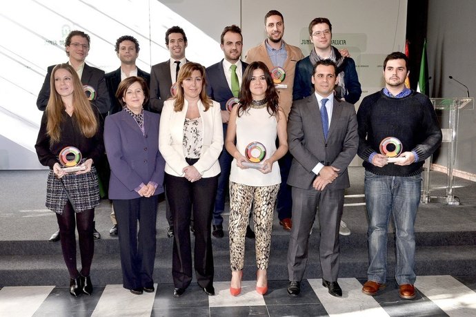 Susana Díaz entrega los Premios Andalucía Joven del IAJ