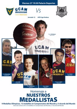 Homenaje a los medallistas UCAM en los mundiales 2013