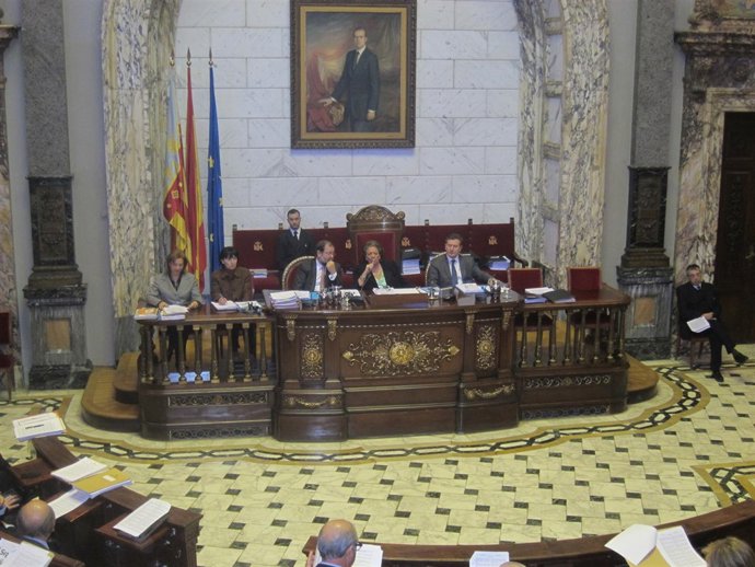 Pleno del Ayuntamiento de Valencia