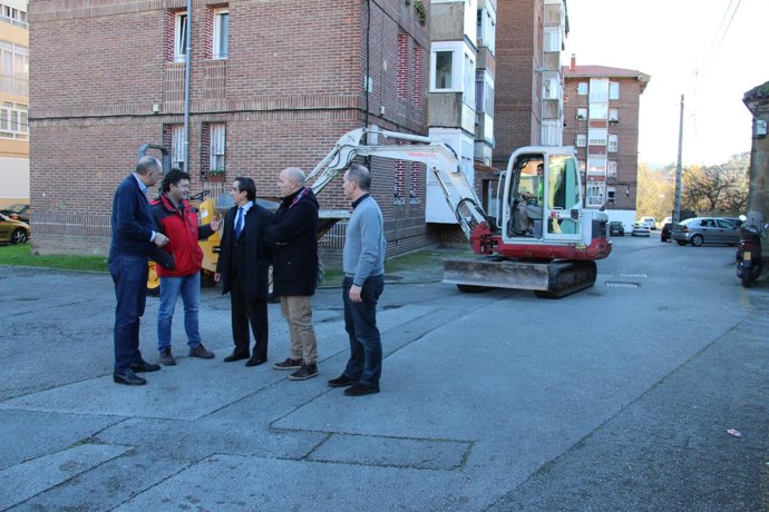 El alcalde en la colonia San Antonio