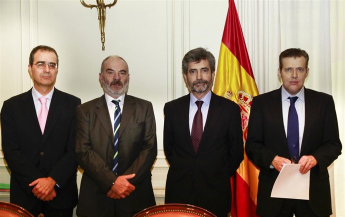 Toma de posesión del nuevo equipo técnico del presidente del CGPJ, Carlos Lesmes