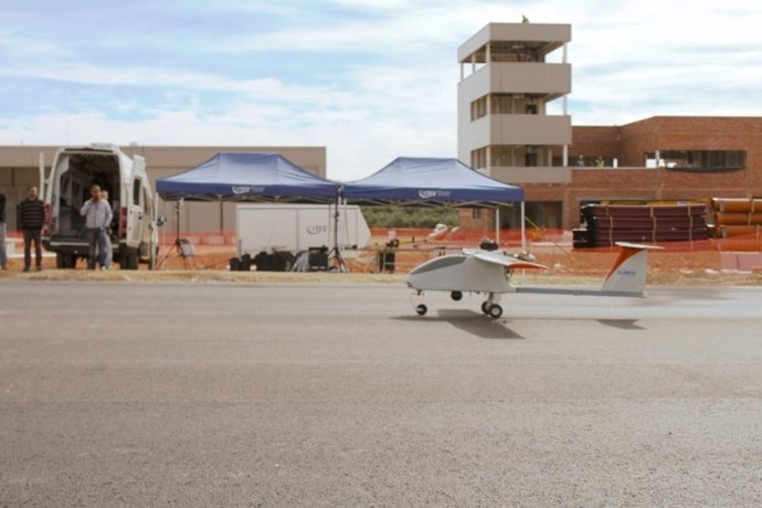 Prueba de UAVS en el Centro ATLAS de Villacarrillo (Jaén) 