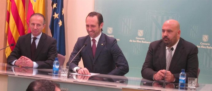Carlos Delgado, Bauzá y Jaime Martínez