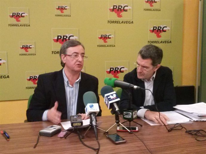 Pedro García Carmona con Pedro Pérez