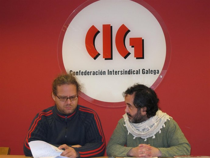 Rueda de prensa de la CIG