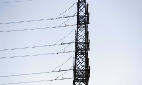 Recursos de torre de alta tensión, electricidad