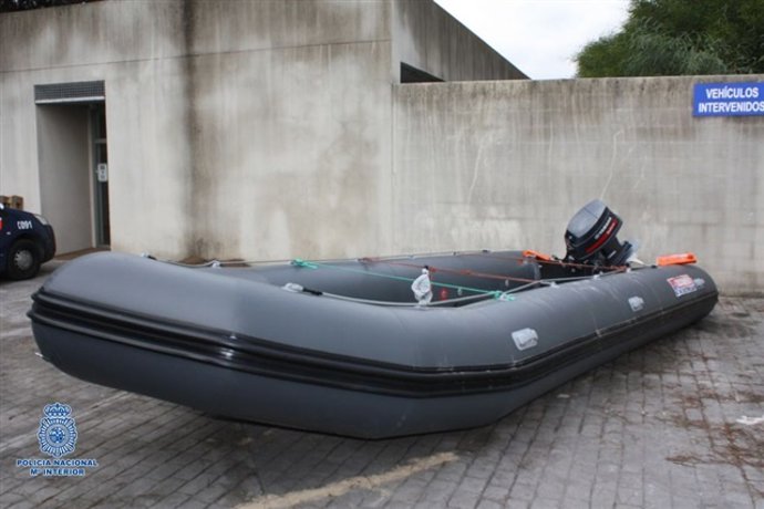 Embarcación intervenida