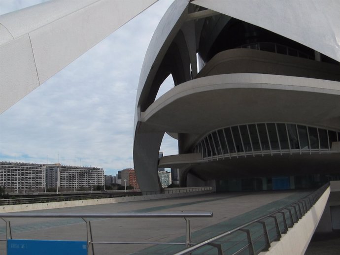 Desprendimientos en el Palau de les Arts