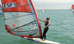 La regatista española Blanca Manchón