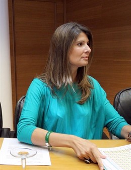 La secretaria autonómica Esther Pastor