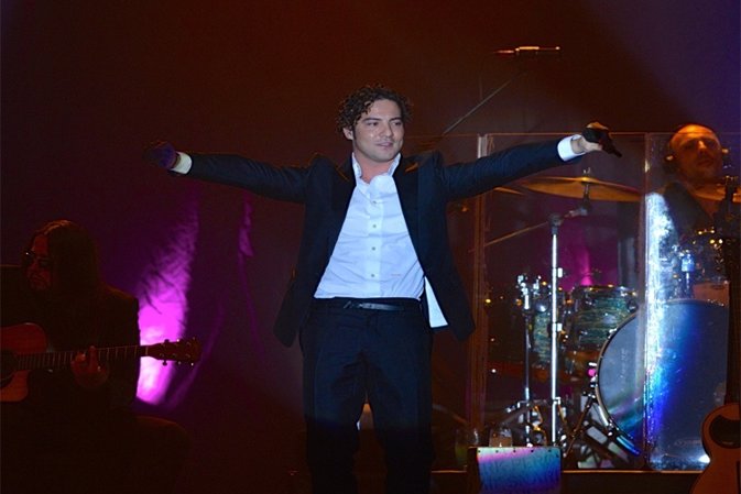 Bisbal triunfa en su concierto por la infancia en Rep. Dominicana 