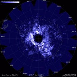  Nubes Noctilucentes Sobre La Antártida