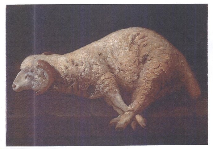 Pintura 'Agnus dei', de Zurbarán