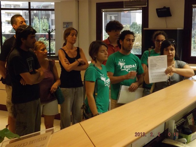 Miembros de la Asamblea de Docentes de Baleares